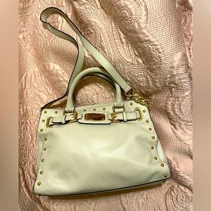 Michael Kors leather studded bag.